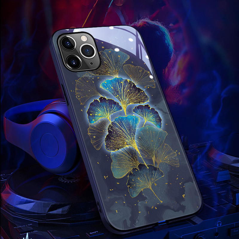 Colorful Glowing Incoming Call Flash Intelligent Voice Control Phone Case